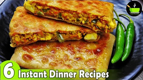 6 Lockdown Recipes  | 6 Easy Dinner Recipes | Indian Dinner Plan | Dinner Ideas | Restaurant Style