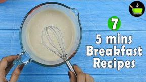 5 Minute Indian Breakfast Recipes| Homemade Instant Breakfast Mixes | Quick & Easy Breakfast Recipes