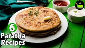 6 Paratha Recipes | Paratha | Indian Lunch Box Recipes | Layered Paratha Recipes | Mughlai Paratha
