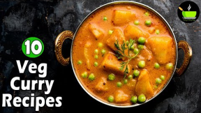 10 Curry Recipes | Veg Curry Recipes | Indian Vegetable Curry | Veg Gravy Recipes | Veg Curries