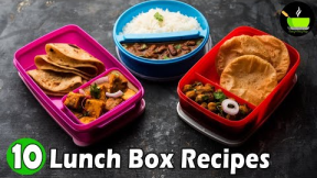10 Quick & Easy Indian Lunch Box Recipes | Kids Lunch Box Recipes | Indian Lunch Box Ideas