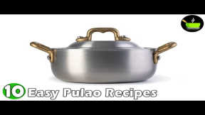 Top 10 Veg Pulao Recipes | Indian Rice Recipes | Pulao Recipes For Lunch And Dinner| Pulao Recipes