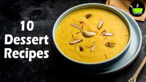 10 Easy Dessert Recipes | Popular Dessert Recipes| Best Indian Dessert Recipes| Easy & Quick Dessert