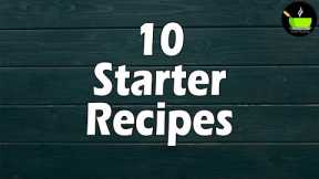 10 Best Veg Starter Recipes | Indian Snacks | Indian Vegetarian Party Snacks & Starter Recipes