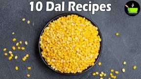 10 Dal Recipes | Indian Lentil Recipes | Easy Dal Recipes | Best Dal Recipes | Indian Dal Recipes