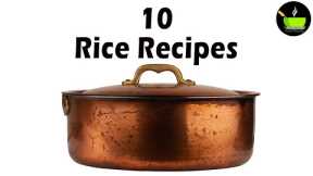10 Indian Rice Recipes | Rice Recipes | Indian Vegetarian Rice Recipes | Variety Rice Recipes