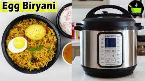 Instant Pot Egg Biryani | Egg Biryani in Instant Pot | Instant Pot Indian Recipes | Egg Biryani