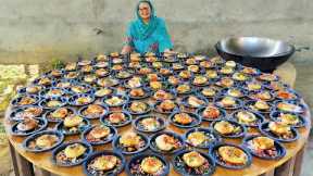 RAJ KACHORI PUNJABI STYLE | INDIAN STREET FOOD | KACHORI RECIPE | VILLAGE FOOD | VEG RECIPE