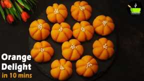 Orange Delight Recipe | Santra Burfi Recipe | Orange Burfi | Diwali Sweets | Indian Sweets Recipes