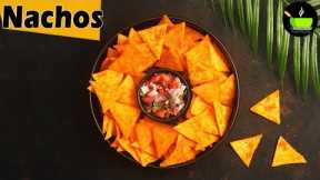 Quick and Easy Nachos Recipe | Rice Flour Snacks | Teatime Snacks | Indian Style Cripsy Snacks