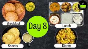 One-Day Meal Plan | Breakfast Lunch And Dinner Plan | Healthy Indian Meal Plan Day - 8 |Quick Recipe