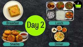 One-Day Meal Plan | Breakfast Lunch And Dinner Plan | Healthy Indian Meal Plan Day - 2 | Easy Recipe