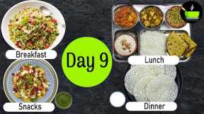 One-Day Meal Plan | Breakfast Lunch And Dinner Plan | Healthy Indian Meal Plan Day - 9 |Easy Recipe