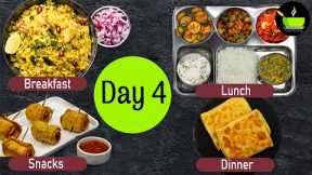 One-Day Meal Plan | Breakfast Lunch And Dinner Plan | Healthy Indian Meal Plan Day - 4| Easy Recipes
