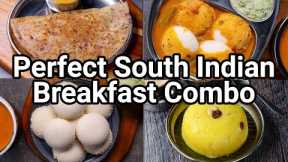 Instant South Indian Breakfast Combo Meal - Instant Idli Dosa Sambar & Kesari Bath | Breakfast Meal