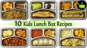 10 Lunch Box Recipes For Kids Vol 2 | Indian Lunch Box Recipes| Easy And Quick Tiffin Ideas For Kids