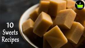 10 Raksha Bandhan Sweets | Raksha Bandhan Festival  | Easy Sweets Recipe | Homemade Indian Sweets
