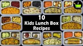 10 Lunch Box Recipes For Kids Vol-4 | Indian Lunch Box Recipes | Quick & Easy Tiffin Ideas For Kids
