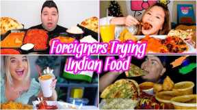 [ASMR] Foreigners Mukbangers Trying Indian Food Once More