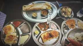 Eating Indian food in pakistan ||Vada pao || dosa || Idli samber || Pov bhaji || Bhel puri