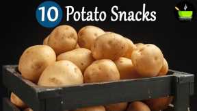 10 Easy snacks with potato | Top 10 Aloo Recipes | Indian Aloo Recipes | Indian Potato Recipes