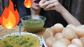 PANI PURI, GOLGAPPE EATING CHALLENGE || INDIAN STREET FOOD || ASMR MUKBANG (No Talking)#mukbang