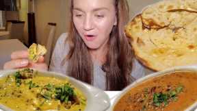 INDIAN VEGETARIAN FOOD REACTION!! | NEW DISHES I NEVER TRIED BEFORE!