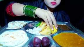 eating indian food samose, dahibade, gulab jamun.eating sound real eating asmr