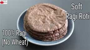 Ragi Roti Recipe - How To Make Soft Ragi Roti - Easy Finger Millet Chapathi  | Skinny Recipes