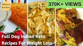 5 Indian Keto Diet Low Carb Recipes For Weight Loss- Part I | Macros Included