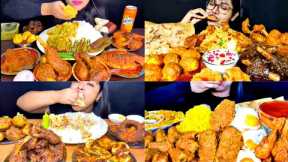 ASMR EATING SPICY MUTTON, CHICKEN, EGG CURRY, BIRIYANI | BEST INDIAN FOOD MUKBANG |Foodie India|