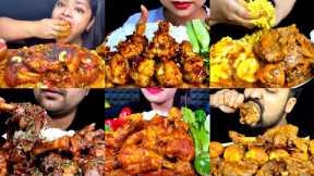 ASMR EATING SPICY CHICKEN ROGAN JOSH, MUTTON, EGG, BIRIYANI | BEST INDIAN FOOD MUKBANG|Foodie India|