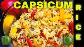 #capsicumrice #ricerecipe #friedrice CAPSICUM 🫑 RICE   A EASY ,QUICK AND DELICIOUS Recipe | EATODAY