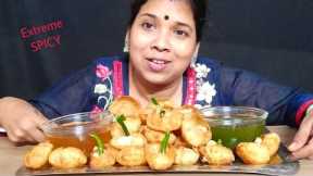 Pani Puri, Golgappa, Fuchka Eating Challenge / Indian Street Food / Asmr Mukbang 🔥