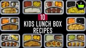 10 Lunch Box Recipes For Kids Vol 7| Indian Lunch Box Recipes | Easy And Quick Tiffin Ideas For Kids