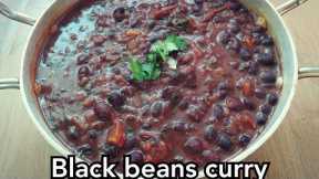 Black beans curry | Black beans recipe Indian | how to make black beans curry | protein rich food
