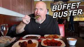 BUFFET BUSTER - How much Indian Food Can I Eat @Aman's Indian Bistro Buffet