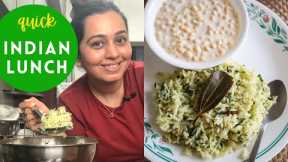 QUICK Indian Lunch (under 20 minutes Indian Recipe) | Cooking vlog