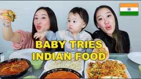 MY BABY TRIES INDIAN FOOD FOR THE FIRST TIME 🇮🇳