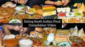 Eating South Indian Food 😋 ASMR || Compilation Video