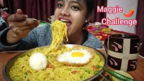 Maggie Challenge 😋 Food Eating Videos, Big Bites 🥵