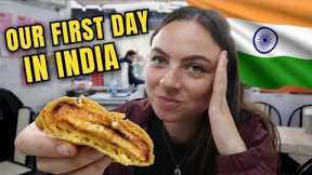 FOREIGNERS trying DELHI street food for FIRST TIME 🇮🇳 (INDIA travel vlog)
