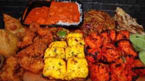 ASMR EATING INDIAN FOOD MUKBANG
