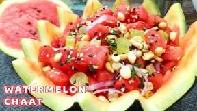 Delicious Watermelon Chaat for Summer | Watermelon Chaat Recipe | Watermelon Salad | Summer Salad