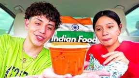 AMERICANS 1st Time Trying INDIAN Food