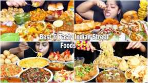 ASMR BEST EATING Indian Street Food | Mukbangers Indian Street food | foodusbang