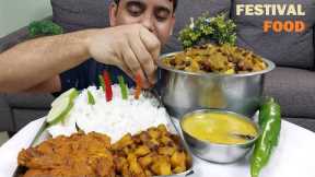 Food Recipe || Bengali Festival Vlog and Mukbang