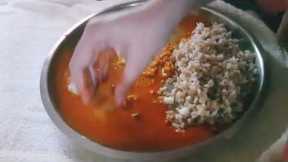 Indian coastal food mukbang ..spicy fish curry and rice #indianfoodmukbang #foodasmr #fishcurry