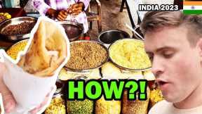 British Boy Reaction To Indian Street Food 🇮🇳 #travelindia
