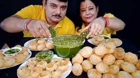 UNLIMITED SPICY🔥🌶GOLGAPPA EATING CHALLENGE *INDIAN STREET FOOD*CHILLI PANI PURI CHAAT CHALLENGE#food